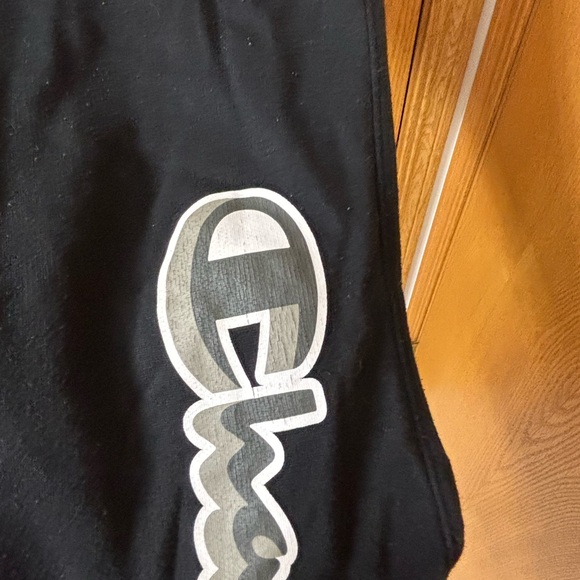 Champion Black Joggers with Logo - Picture 5 of 7